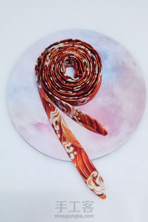 汉服襻膊发带腰带【保姆级教程】 第24步