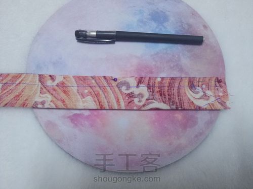 汉服襻膊发带腰带【保姆级教程】 第6步