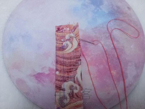 汉服襻膊发带腰带【保姆级教程】 第7步