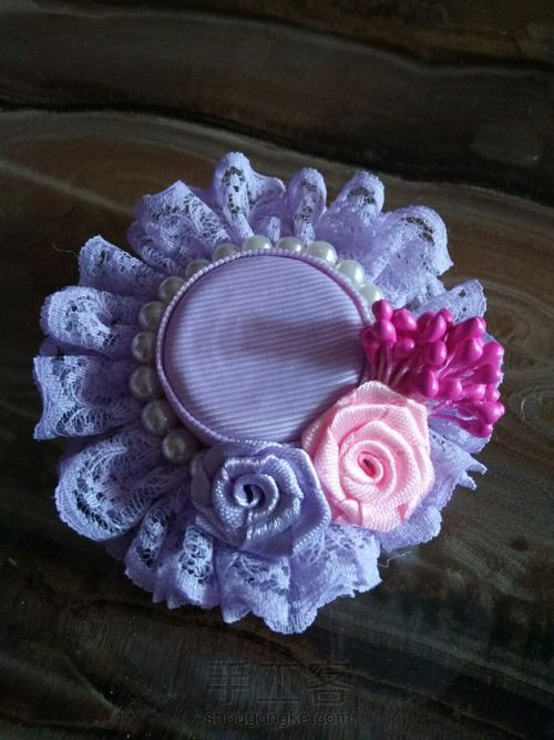 玫瑰蕾丝帽 第8步