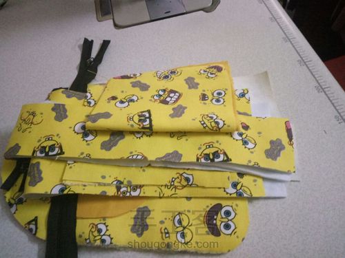 给儿子做的小书包 第2步