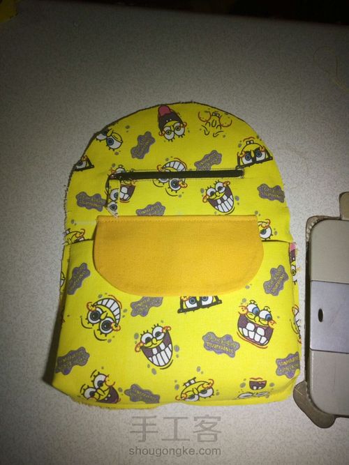 给儿子做的小书包 第6步