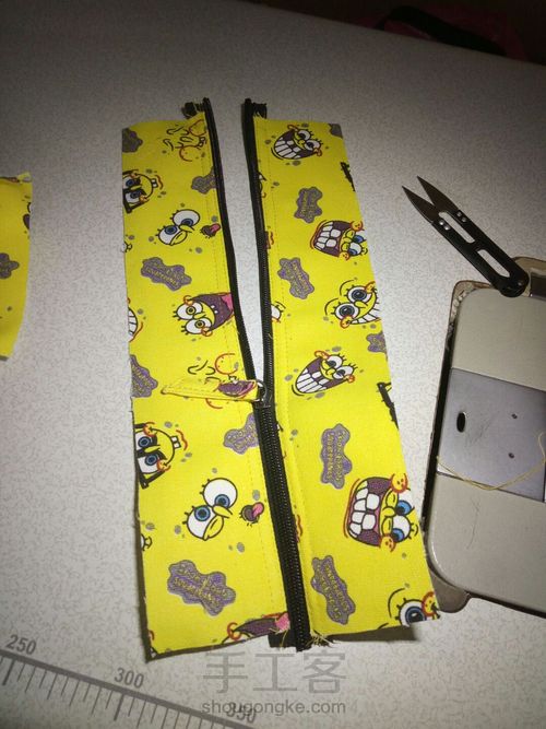 给儿子做的小书包 第8步