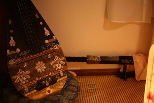 改造一把仿唐螺钿琵琶吧 第1步