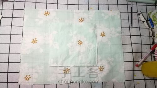 简单清新束口小拎包 第10步