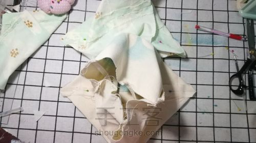 简单清新束口小拎包 第12步