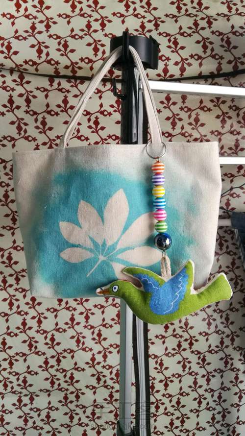 简单清新束口小拎包 第19步