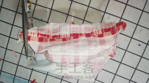 适合新手的小笔袋or眼镜袋 第12步