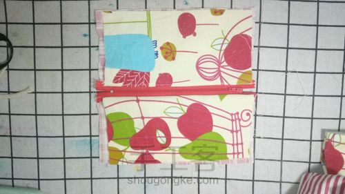 适合新手的小笔袋or眼镜袋 第7步