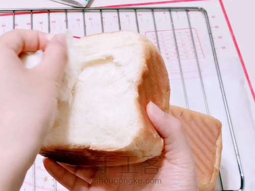 【写写的烘焙教程】简单好吃的吐司面包 第12步