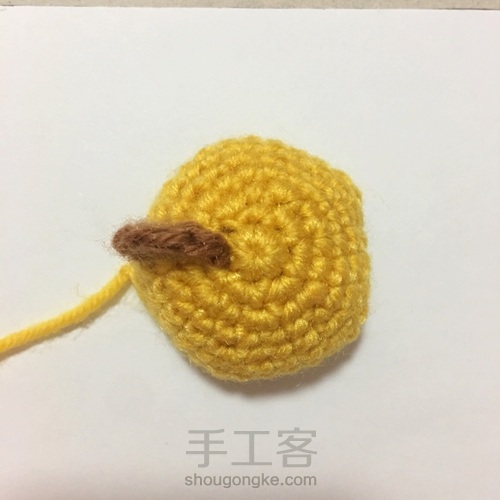 给魔王松鼠钩的小帽儿 第12步