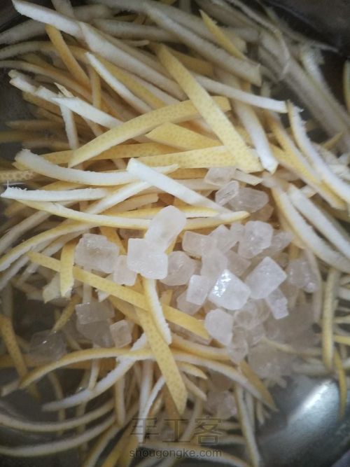 蜂蜜柚子茶+柚子洗洁剂 第5步