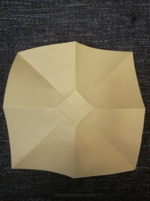 蝴蝶结🎀折纸 第8步