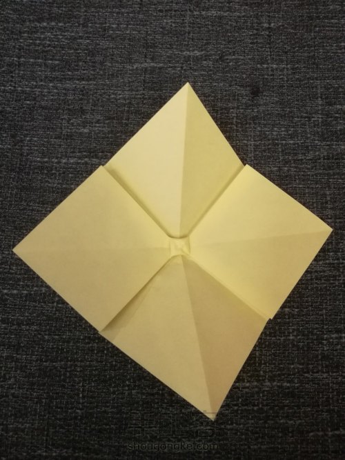 蝴蝶结🎀折纸 第12步