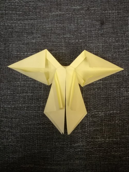 蝴蝶结🎀折纸 第17步