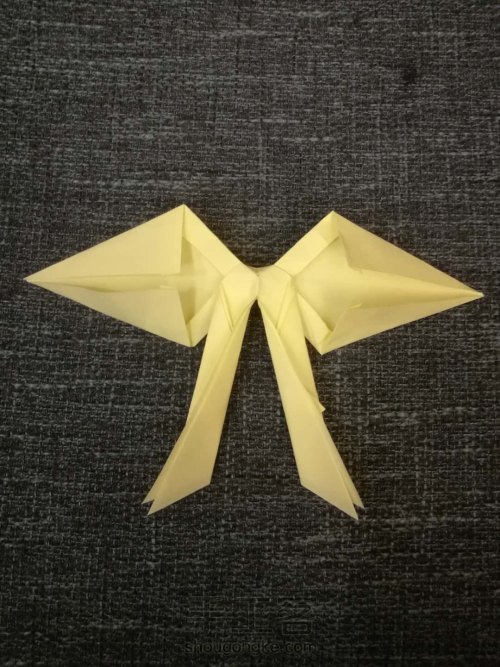 蝴蝶结🎀折纸 第18步