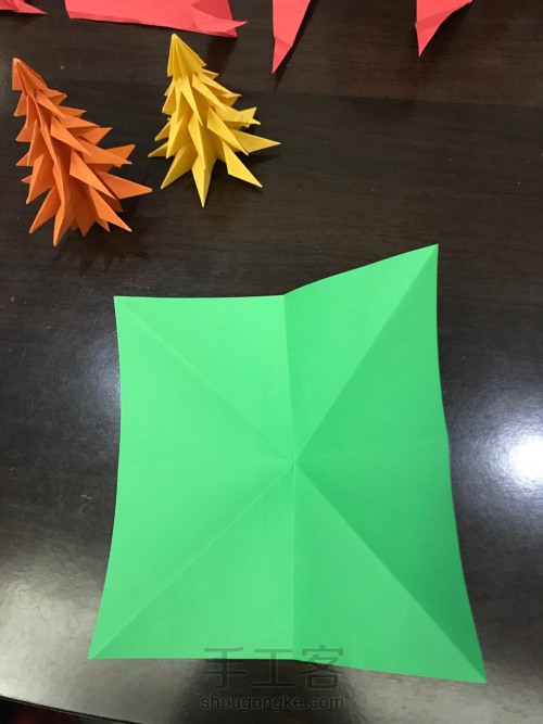 折纸圣诞树🎄 第4步