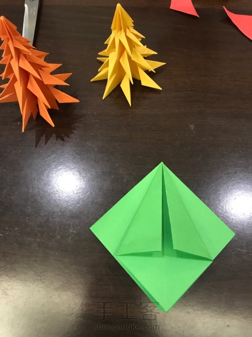 折纸圣诞树🎄 第6步