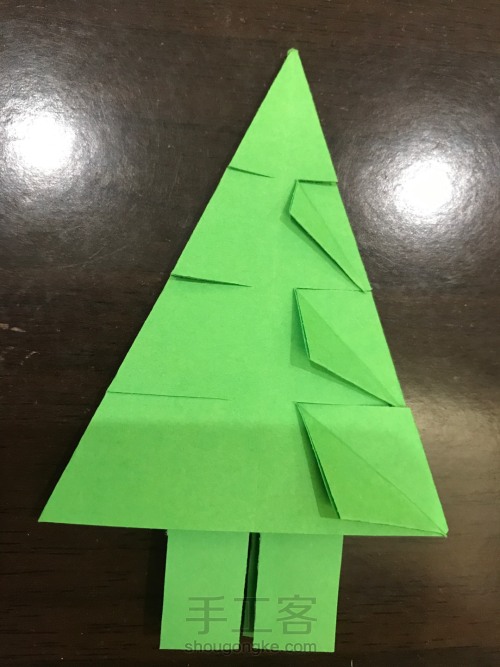 折纸圣诞树🎄 第12步