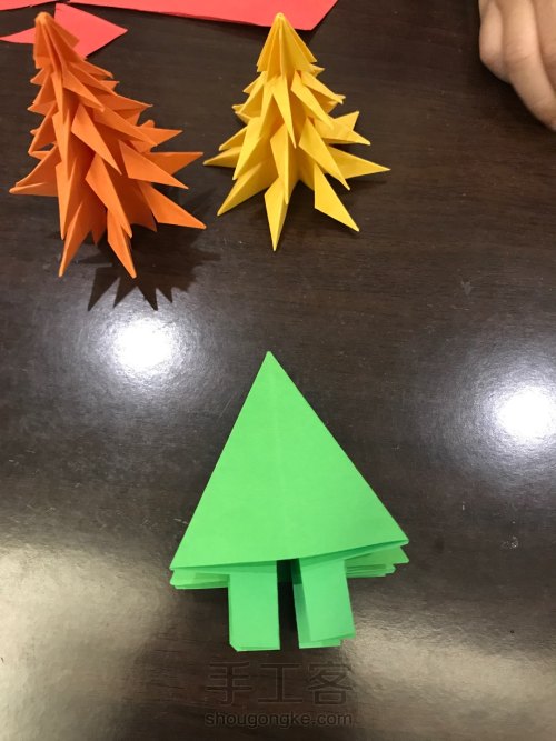 折纸圣诞树🎄 第10步