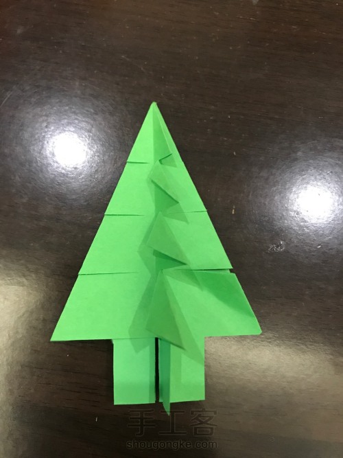折纸圣诞树🎄 第13步