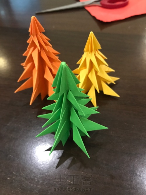 折纸圣诞树🎄 第17步