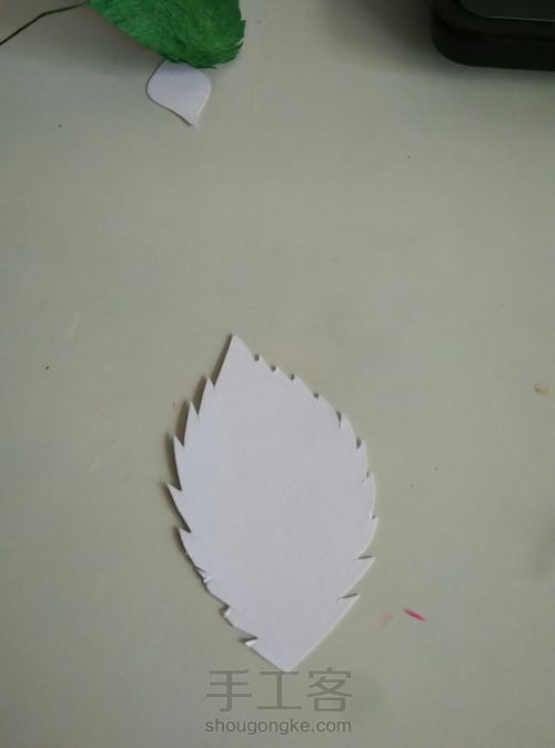 纸艺绣球花 第11步