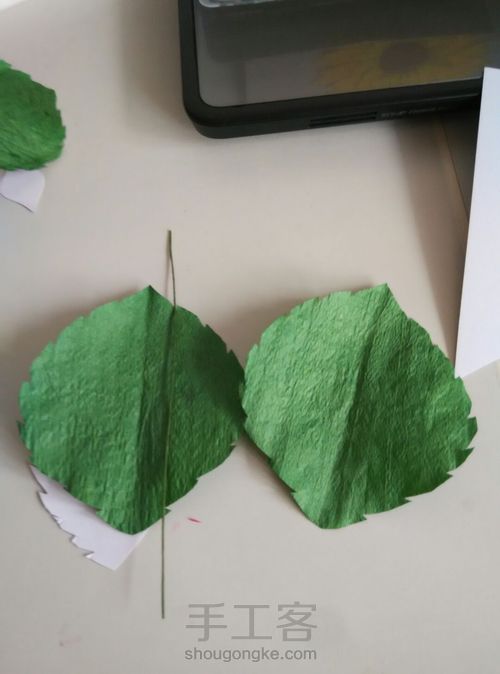 纸艺绣球花 第12步