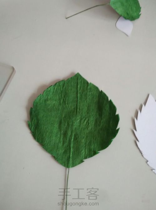 纸艺绣球花 第13步