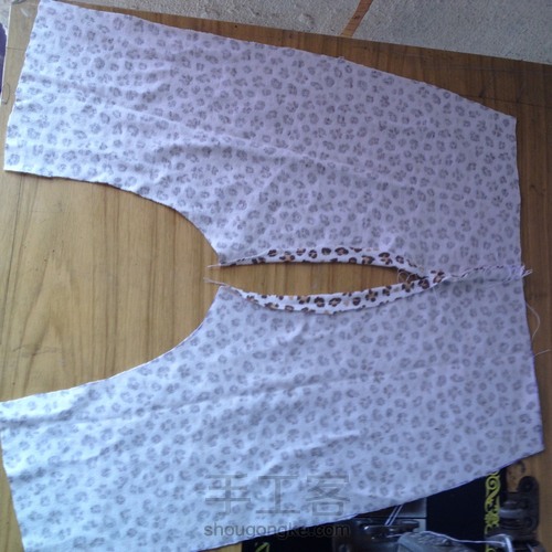 爱心小短裤 第4步