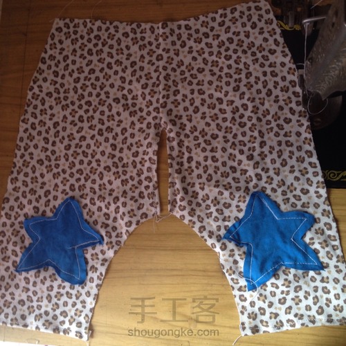 爱心小短裤 第5步