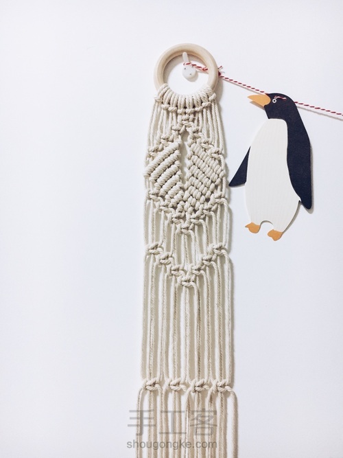 macrame植物挂篮 第15步