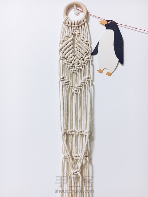 macrame植物挂篮 第18步