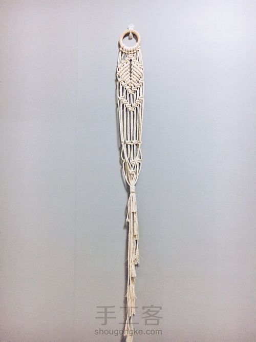 macrame植物挂篮 第20步