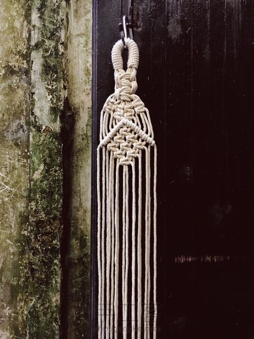 Macrame植物挂篮 2号花样 第8步