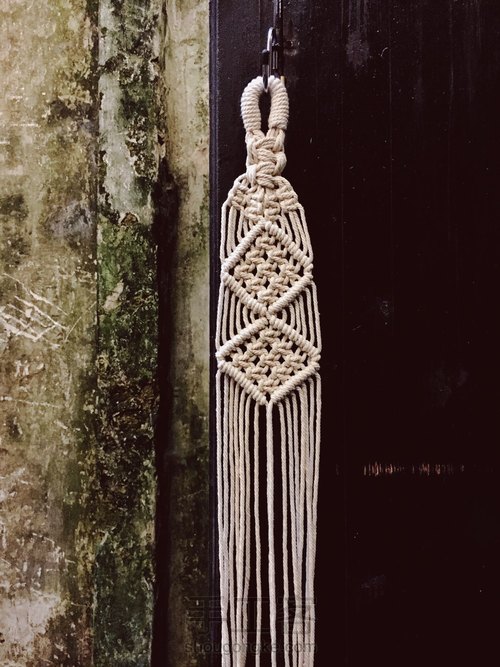 Macrame植物挂篮 2号花样 第10步