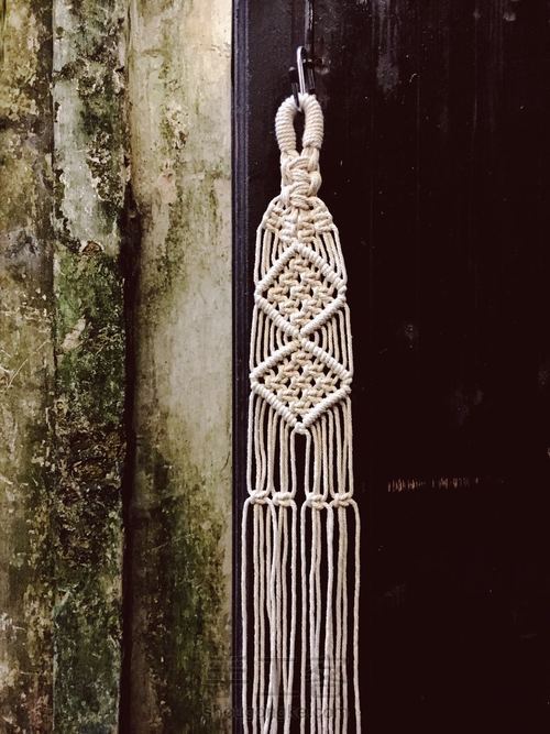 Macrame植物挂篮 2号花样 第12步