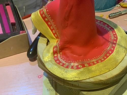 原创粘土少数民族人偶 第6步