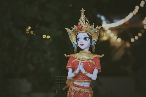 原创粘土少数民族人偶 第12步