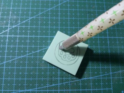 【2熙】橡皮章-简单猫爪教程 第8步