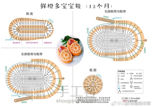 钩针玩偶图解教程（收藏） 第22步