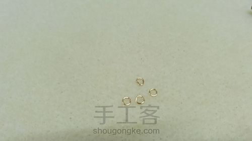 小水滴古董珠耳坠 第46步