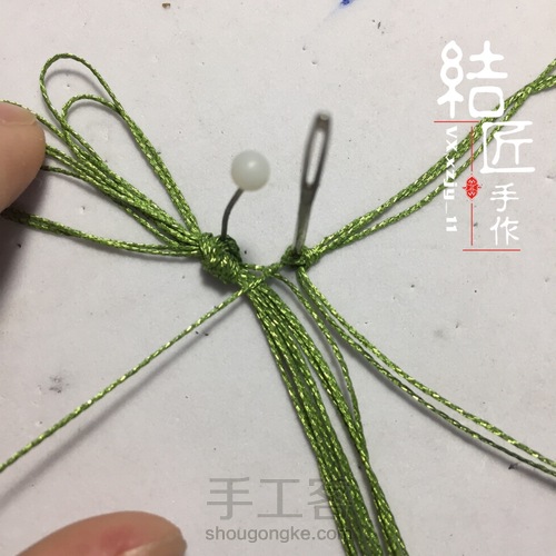 小清新名媛风手链 第7步