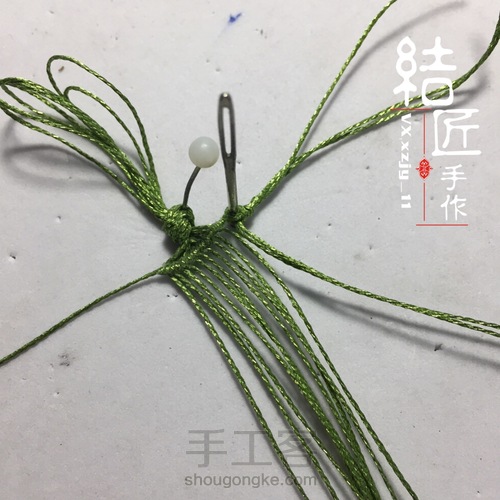 小清新名媛风手链 第9步