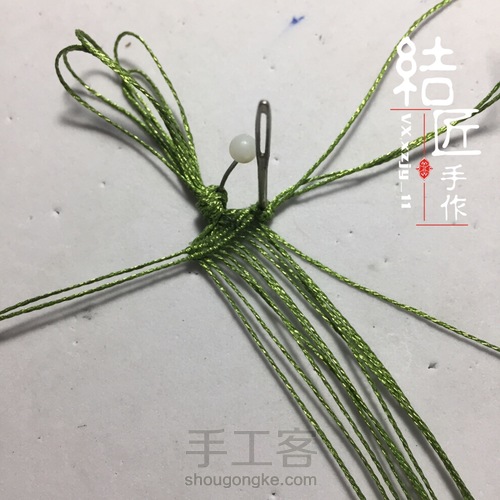 小清新名媛风手链 第11步