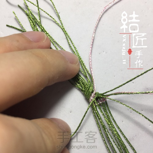 小清新名媛风手链 第20步