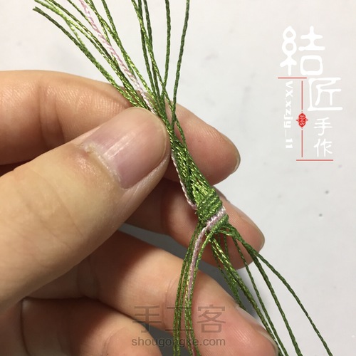 小清新名媛风手链 第22步
