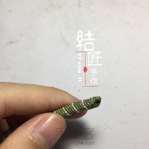 小清新名媛风手链 第41步