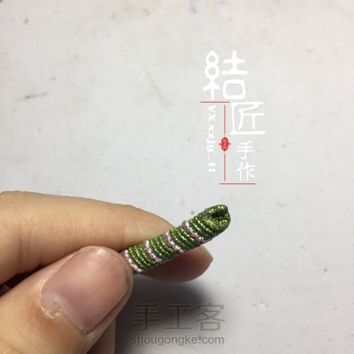 小清新名媛风手链 第42步