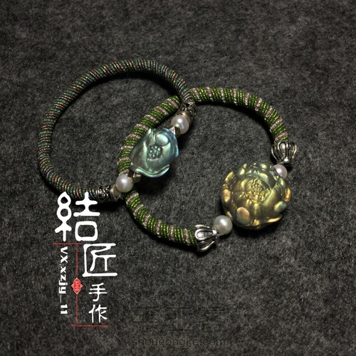 小清新名媛风手链 第51步